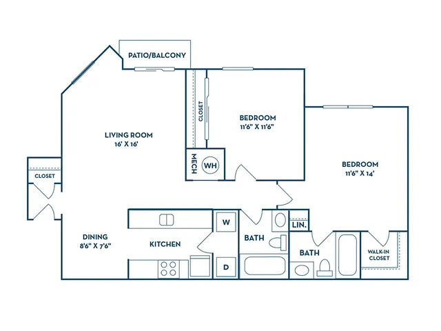B2 Floor Plan Image