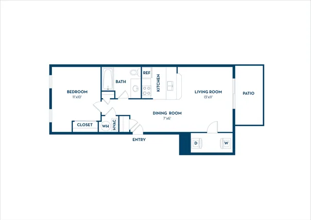 Dressage Place | 1BD, 1BA | 744SF
