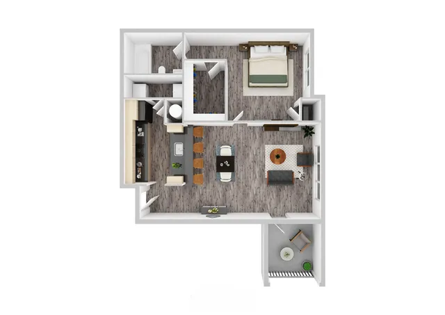 Conch | 1 Bedroom | 1 Bath | 769 SF