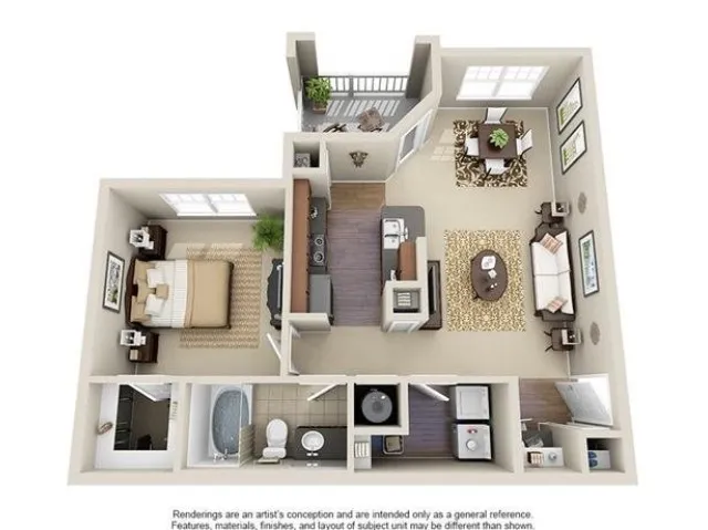 Marion | 1 Bedroom | 1 Bath | 754 SF