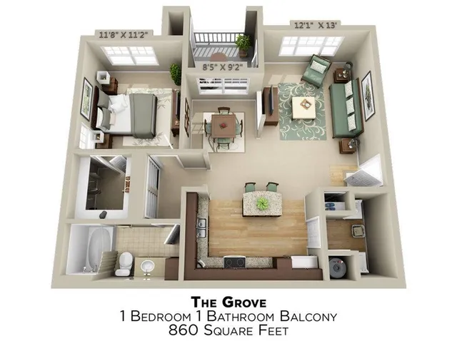 Grove Floor Plan Image