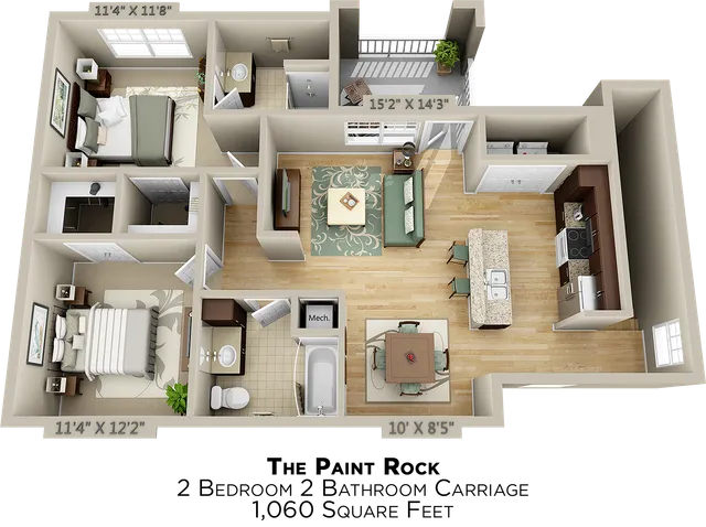 Paint Rock Floor Plan Image