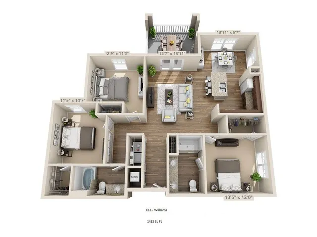Williams Floor Plan Image