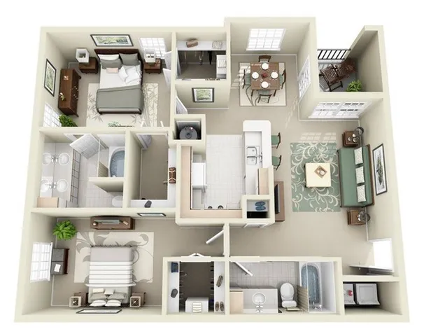 2B Floor Plan Image