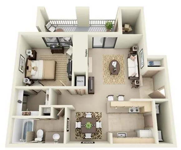 A1 Floor Plan Image