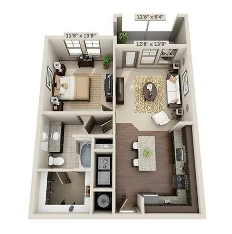 Holston 1 Floor Plan Image