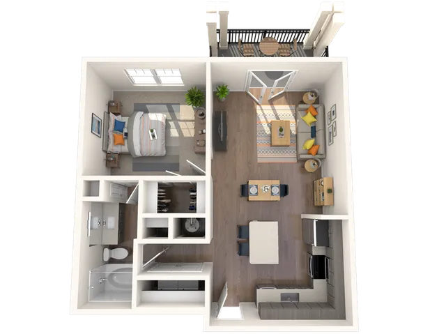 The Madison 1 Floor Plan Image
