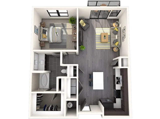 1A-1 Floor Plan Image