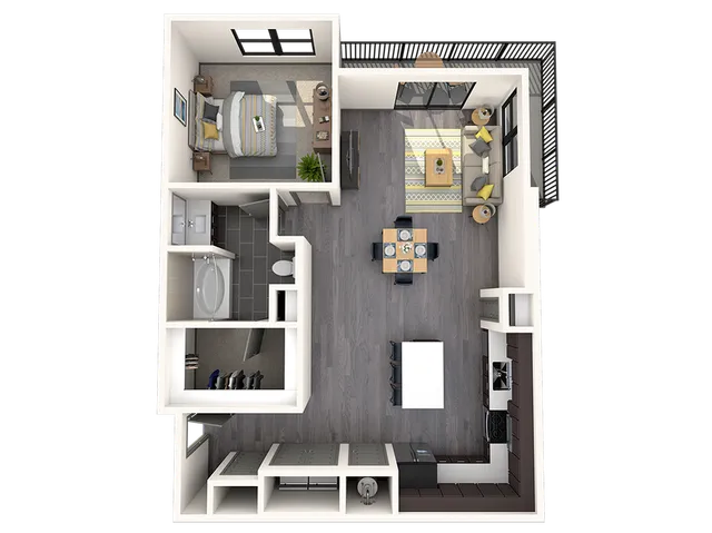 1B-1 Floor Plan Image