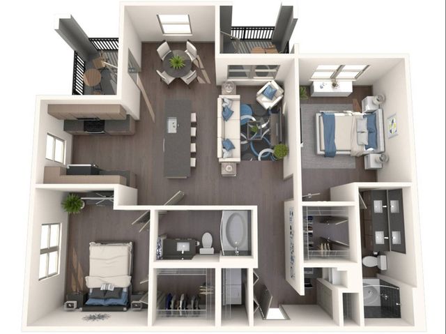 Burnett Floor Plan Image