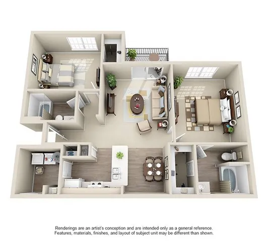 Franklin 1 Floor Plan Image