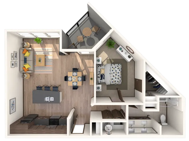 A4 Floor Plan Image