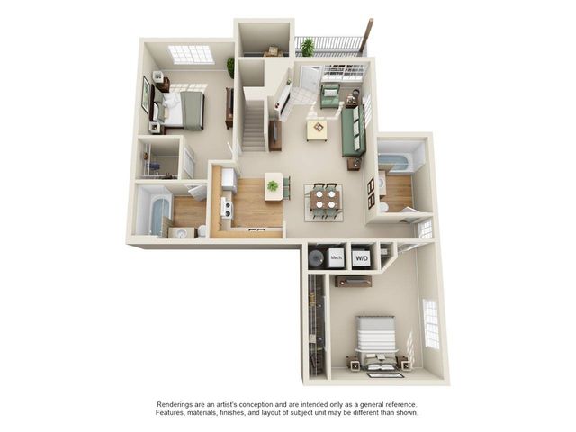 Sawtooth 1 Floor Plan Image
