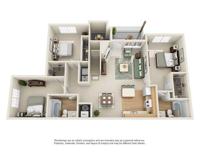 Trinity 2 Floor Plan Image
