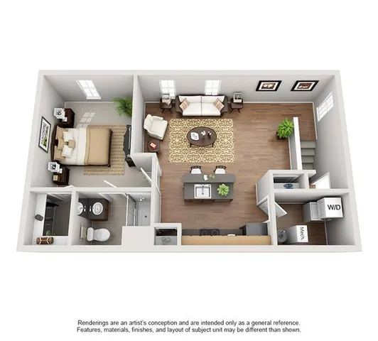 Bentley Flat II Floor Plan Image