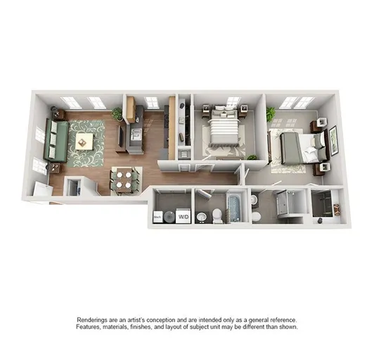 Stansbury Flat Floor Plan Image