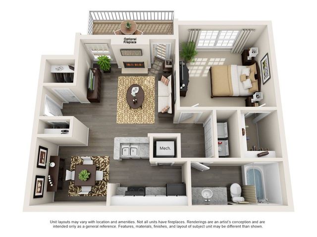 Brookwood 1 Floor Plan Image