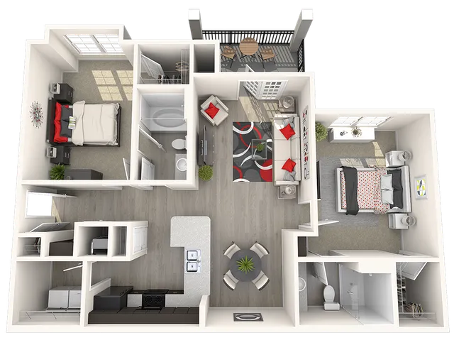Fort-Bay Floor Plan