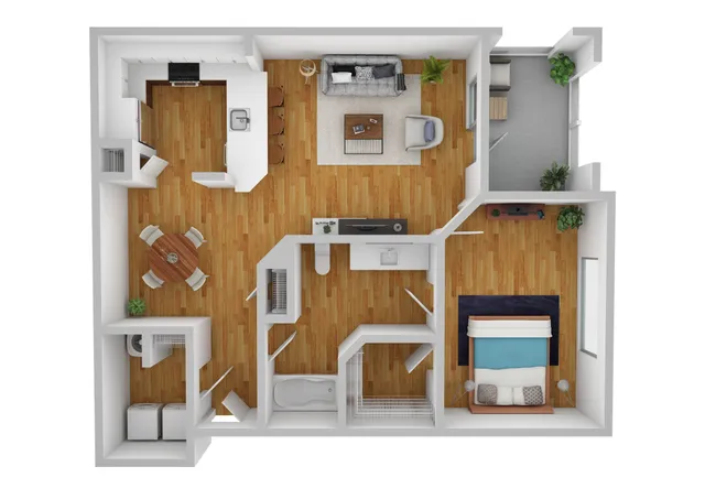A4 Floor Plan Image