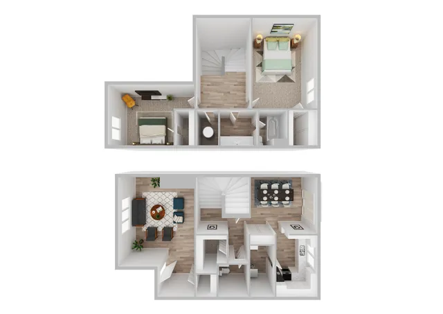 Willow (Townhouse) Floor Plan Image