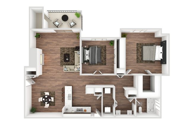 Hatteras Floor Plan Image