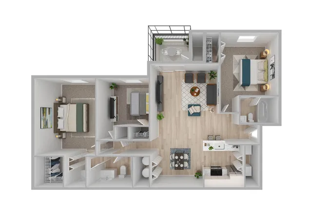 The Bahamas Floor Plan