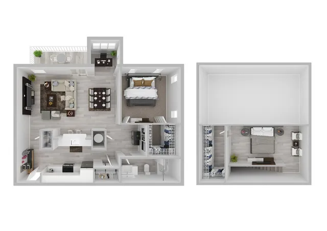 Panola with Loft Floor Plan Image