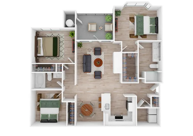 C1 Floor Plan Image