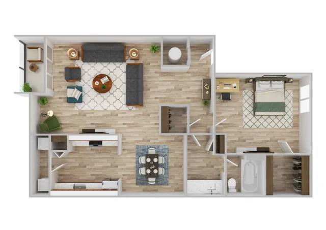 Red Bud Floor Plan Image