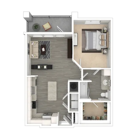 Bonnet | 1 Bedroom | 1 Bath | 780 SF