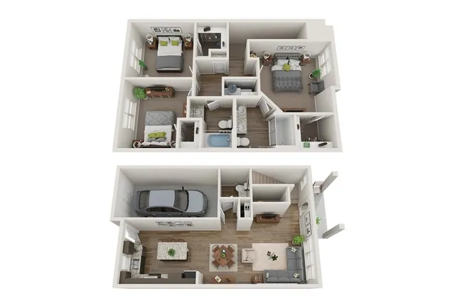 Graham | 3 Bedroom | 2.5 Bathroom | 1464 SF