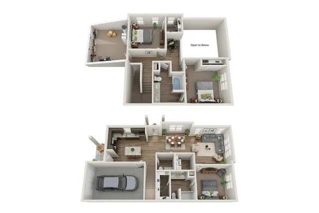 Hudson | 3 Bedroom | 2.5 Bathroom | 1697 SF