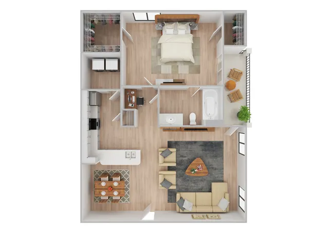 Aliconte Renovated Floor Plan Image