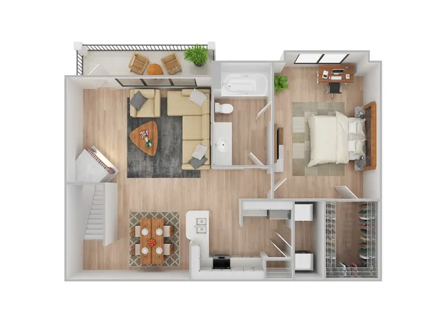 Castellon Renovated Floor Plan Image