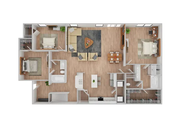 Costa Blanca Renovated Floor Plan Image