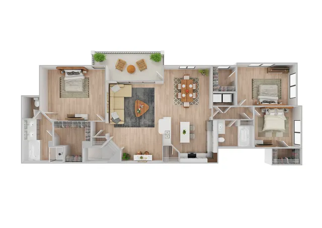 Lescala Renovated Floor Plan Image