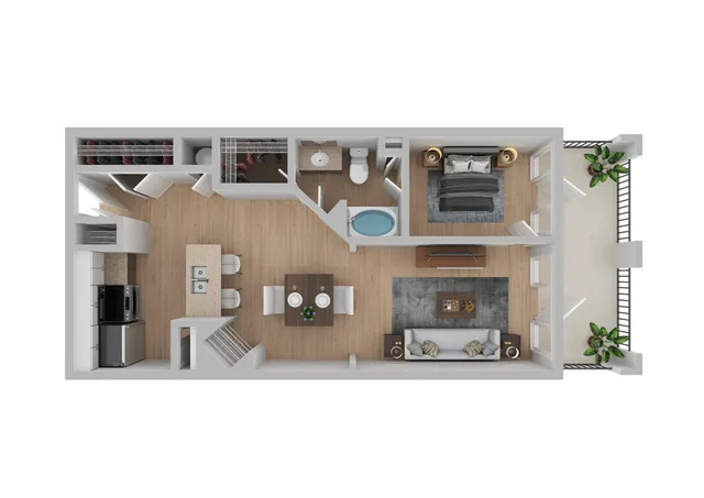 Dogwood Renovated Floor Plan Image