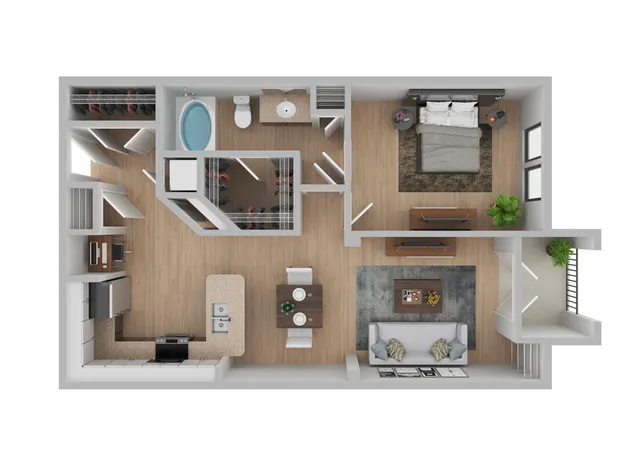 Newport Renovated Floor Plan Image