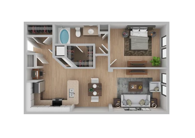 Pamlico Renovated Floor Plan Image
