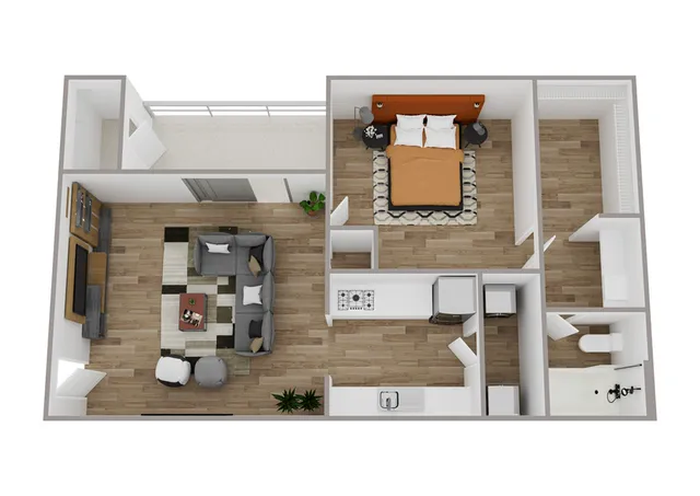Athens Renovated Floor Plan Image