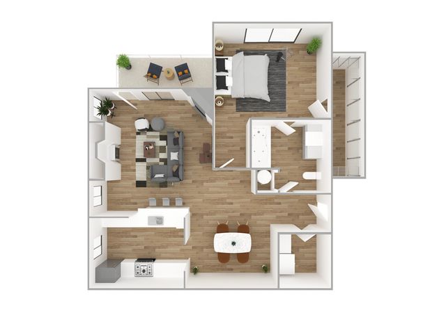 Montreal Renovated Floor Plan Image