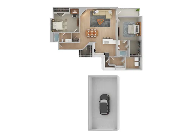 Monticelli Renovated Floor Plan Image
