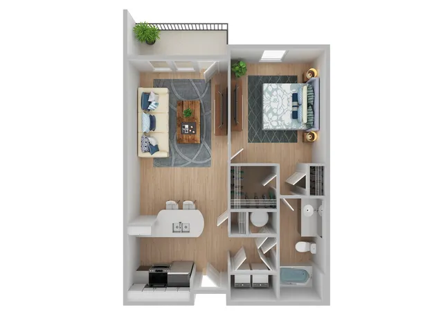 Cochrane Renovated Floor Plan Image