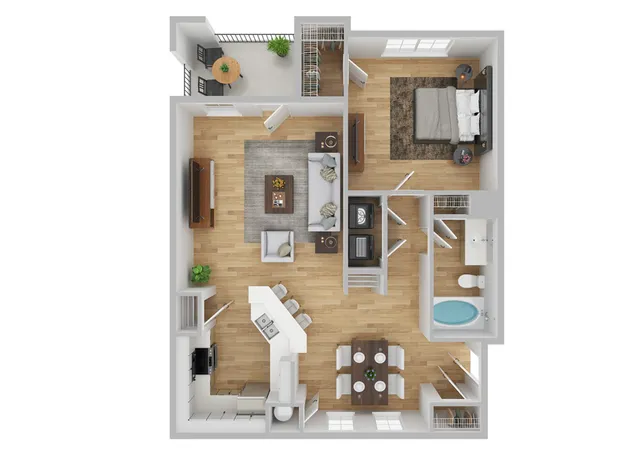 Alston Renovated Floor Plan Image