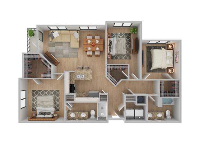 Landing Renovated Floor Plan Image