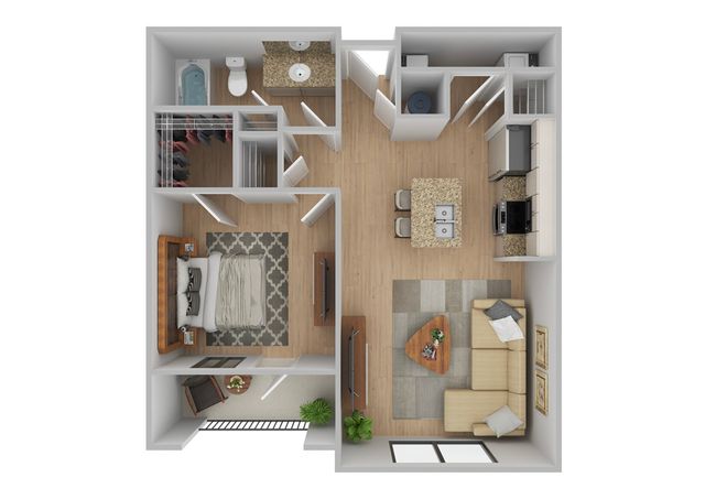 Gateway Renovated Floor Plan Image