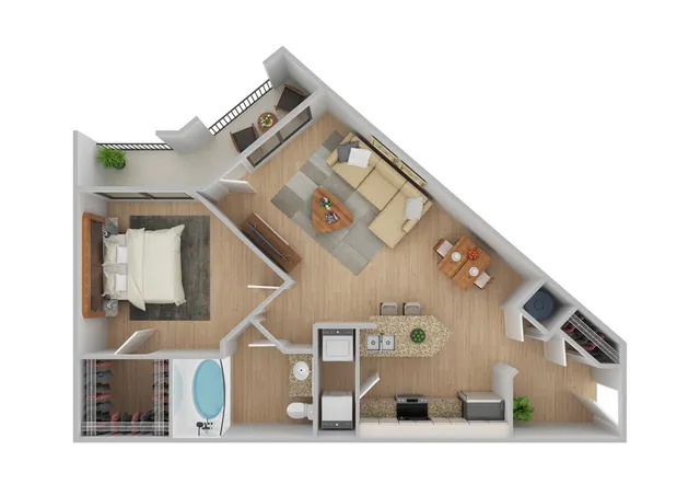 Haven Renovated Floor Plan Image