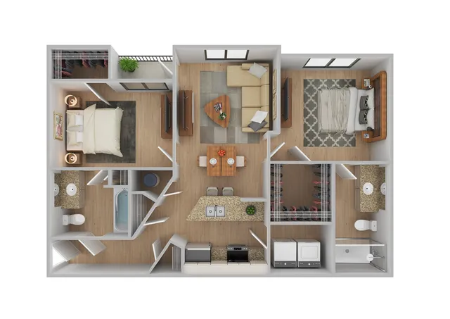 Harbor Renovated Floor Plan Image