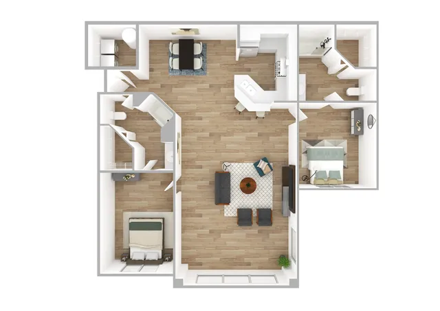 Willow Floor Plan Image 3D