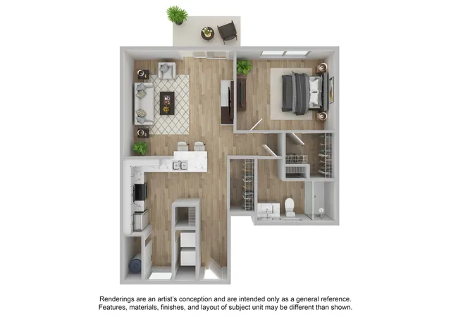 1 Bedroom | 1 Bath | 780 SF